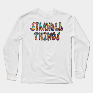 Stranger Things 80s Theme Long Sleeve T-Shirt